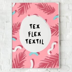 Textil impreso anti arrugas