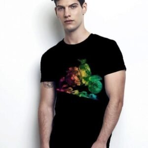 Camiseta personalizada algodón orgánico 2 CARAS COLORES unisex