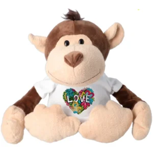 Peluche personalizado con fotos Mono
