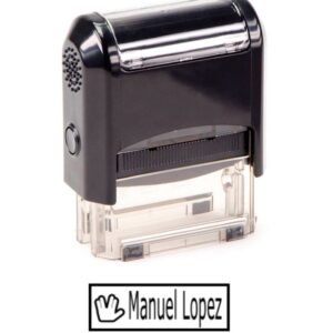 SELLO PERSONALIZADO 58x22mm